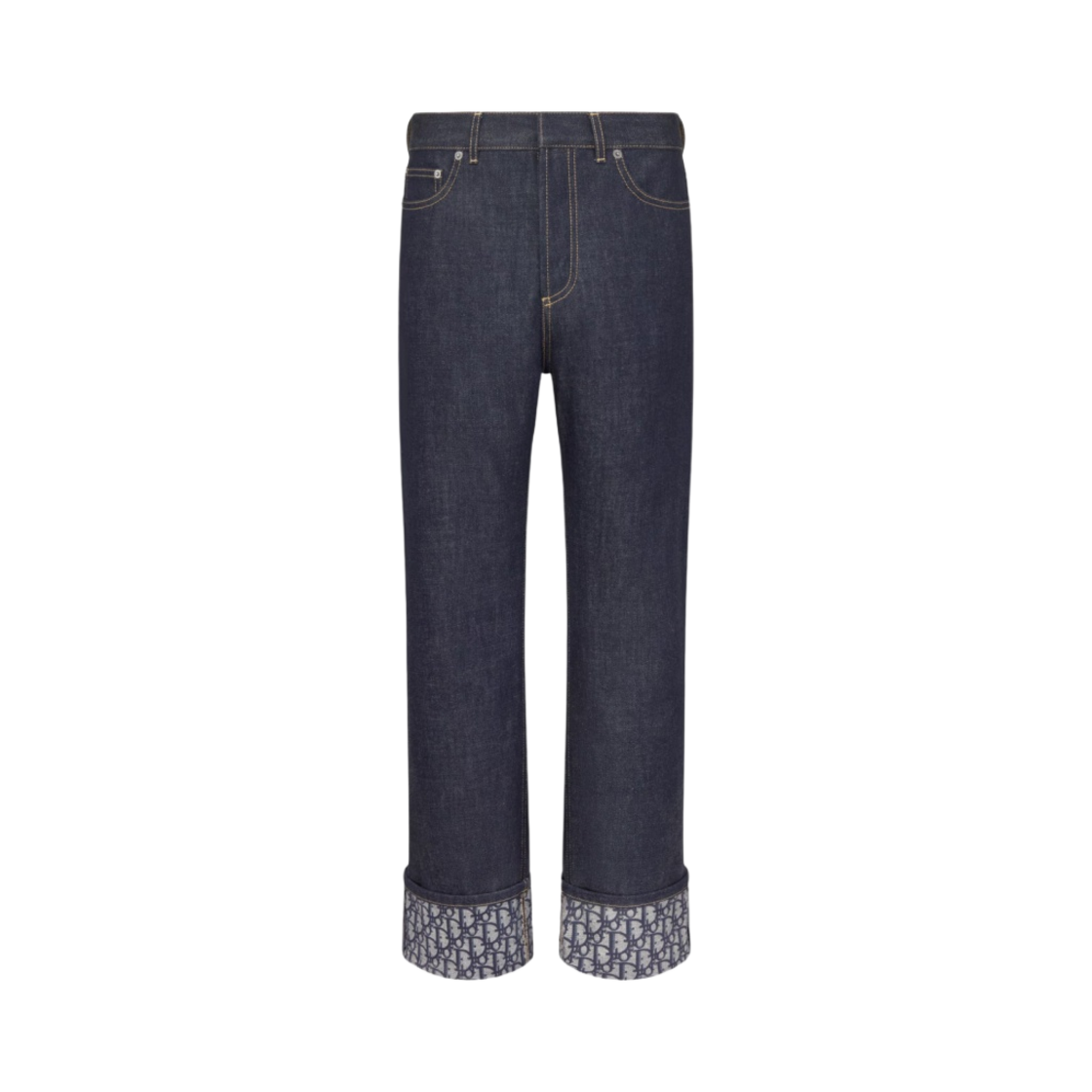 (W) 디올 보이프렌드 진 블루 코튼 데님 디올 오블리크((W) Dior Boyfriend Jeans Blue Cotton Denim with Dior Oblique)