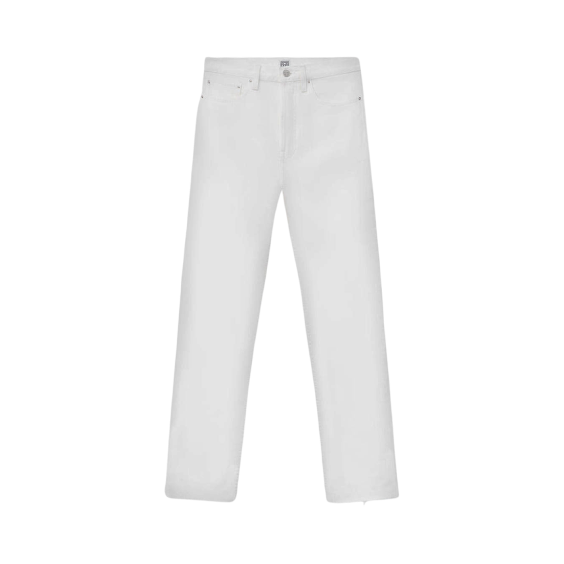 (W) 토템 클래식 컷 데님 오프 화이트((W) Toteme Classic Cut Denim Off White) - 1