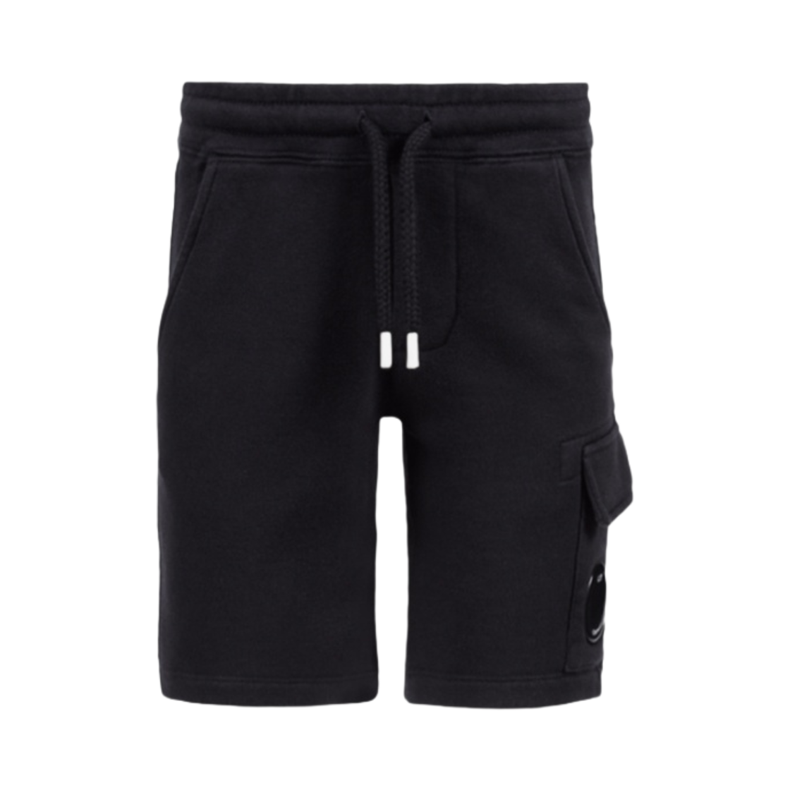 (키즈) C.P. 컴퍼니 U16 베이직 플리스 카고 쇼츠 토탈 이클립스 블루 - 23SS((Kids) C.P. Company U16 Basic Fleece Cargo Shorts Total Eclipse Blue - 23SS) - 1