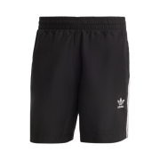 Adidas Originals Adicolor 3-Stripes Swim Shorts Black - KR Sizing