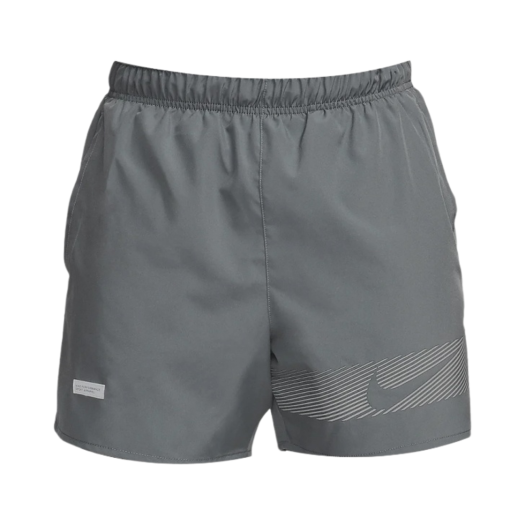 Nike Dri-Fit Challenger Flash 5 Inch Brief Lined Running Shorts Iron Grey - Asia