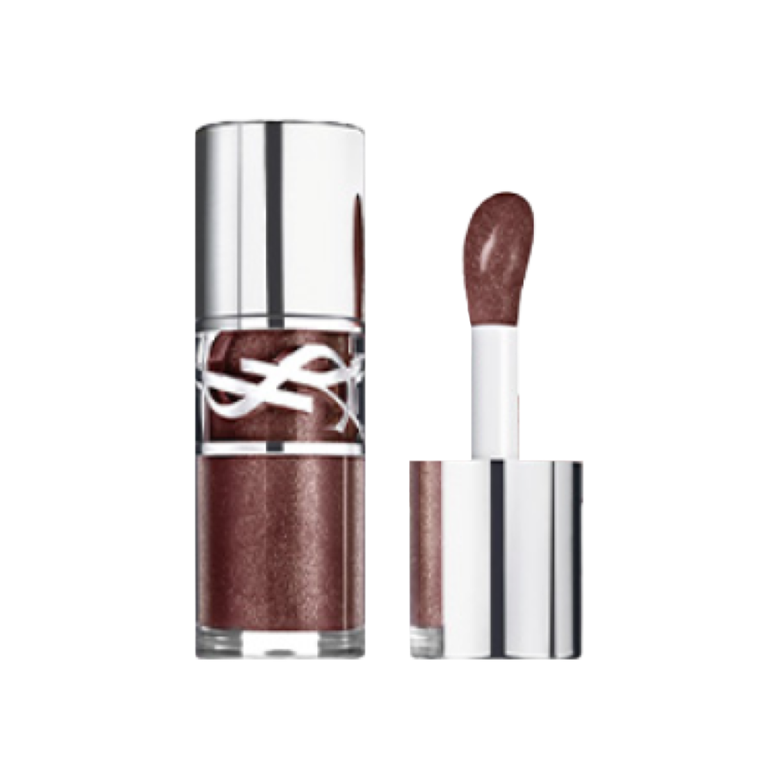 - Yves Saint Laurent New Loveshine Lip Oil Gloss 06 Espresso Stardust