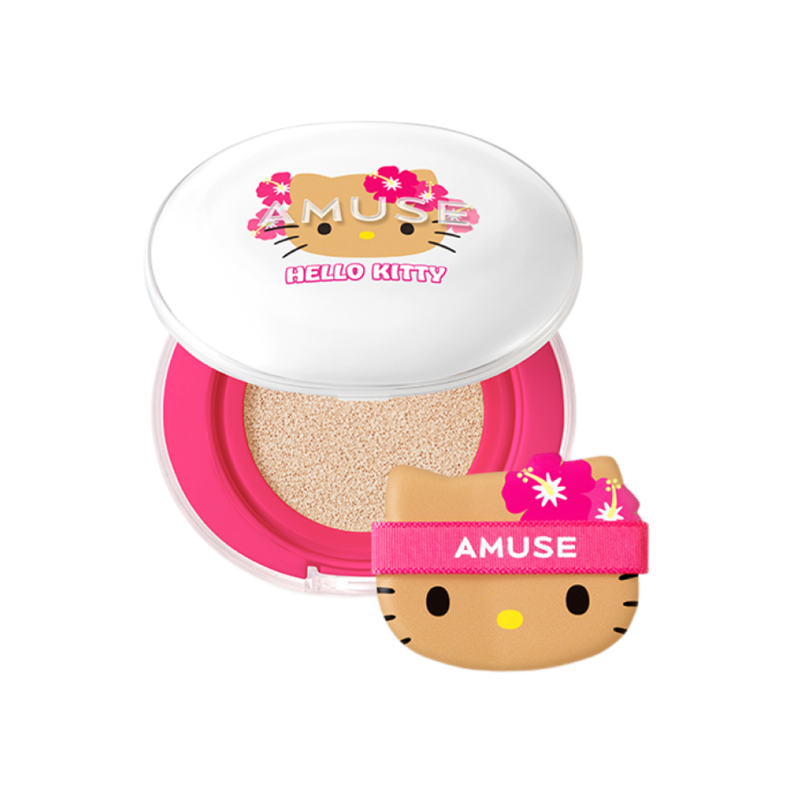 어뮤즈 x 헬로 키티 세라믹 스킨 퍼펙터 쿠션 01 포슬린(Amuse x Hello Kitty Ceramic Skin Perfector Cushion 01 Porcelain)
