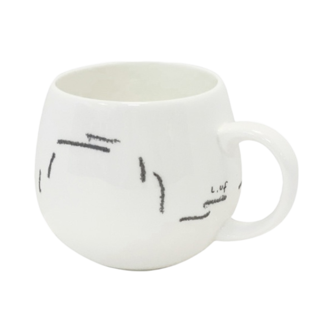 이우환 머그 화이트(Lee Ufan Mug White) - 1