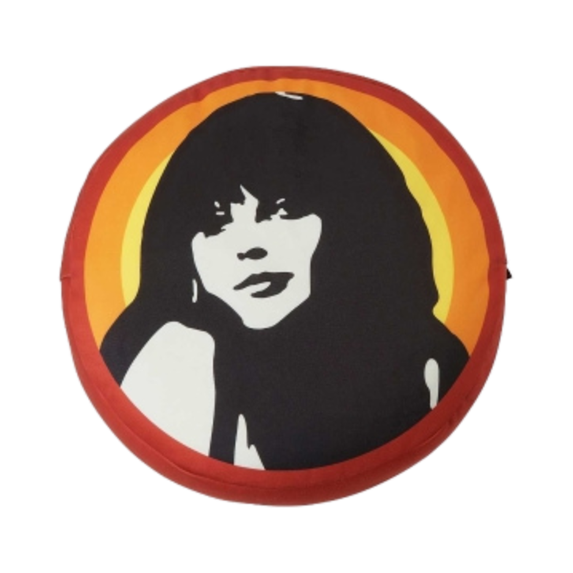 01251QG06 Hysteric Glamour Circle Girl Bead Cushion Red