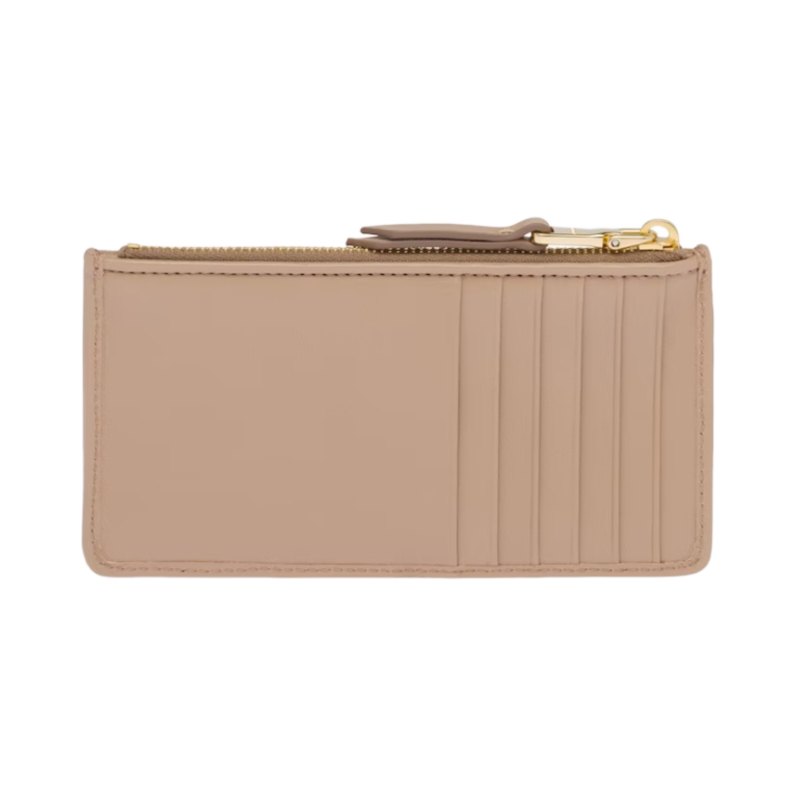 미우 미우 마테라쎄 나파 레더 엔벨로프 지갑 카메오(Miu Miu Matelasse Nappa Leather Envelope Wallet Cameo) - 2