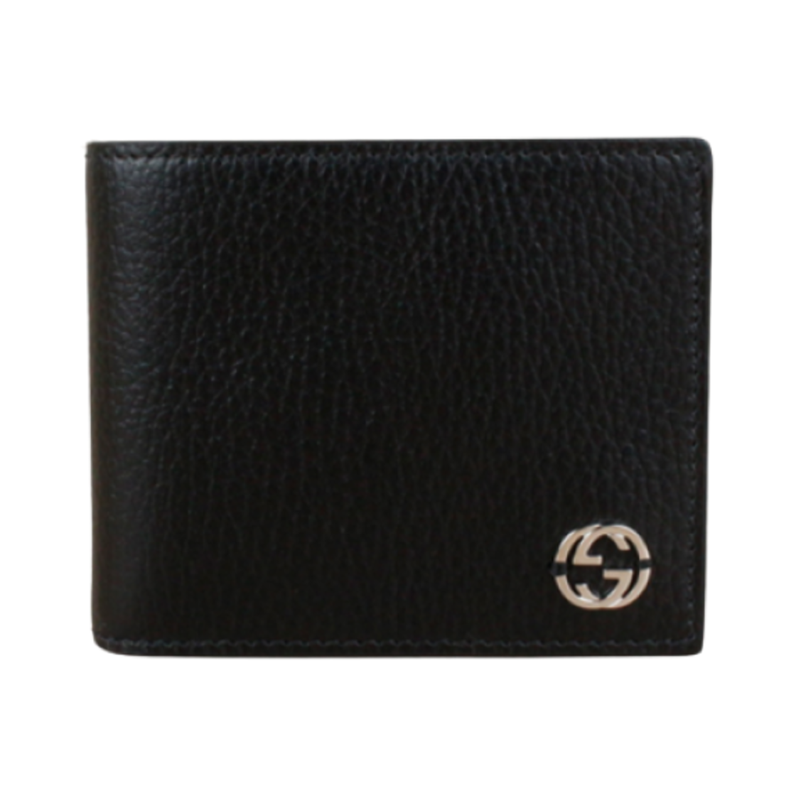 구찌 GG 인터로킹 반지갑 블랙(Gucci GG Interlocking Bi-Fold Wallet Black)