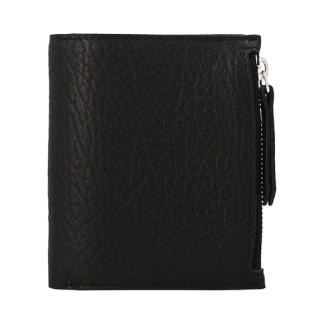 메종 마르지엘라 그레이니 레더 플랩 지갑 블랙(Maison Margiela Grainy Flap Wallet Black) - 3