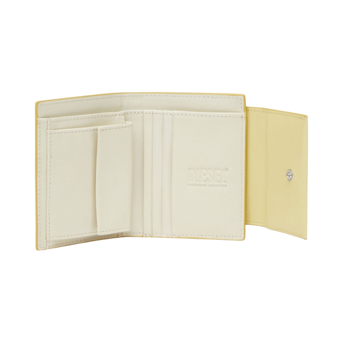 디젤 바이폴드 코인 S 레더 월렛 옐로우(Diesel Bi-Fold Coin S Leather Wallet Yellow) - 2