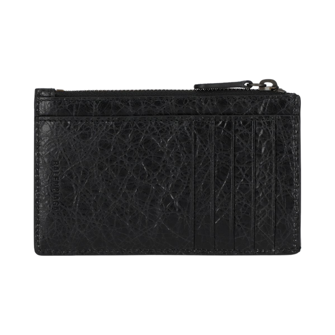 발렌시아가 르 시티 롱 레더 카드 홀더 블랙(Balenciaga Le City Long Leather Card Holder Black) - 2