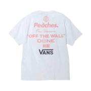 Vans x Peaches. Staple S/S T-Shirt White