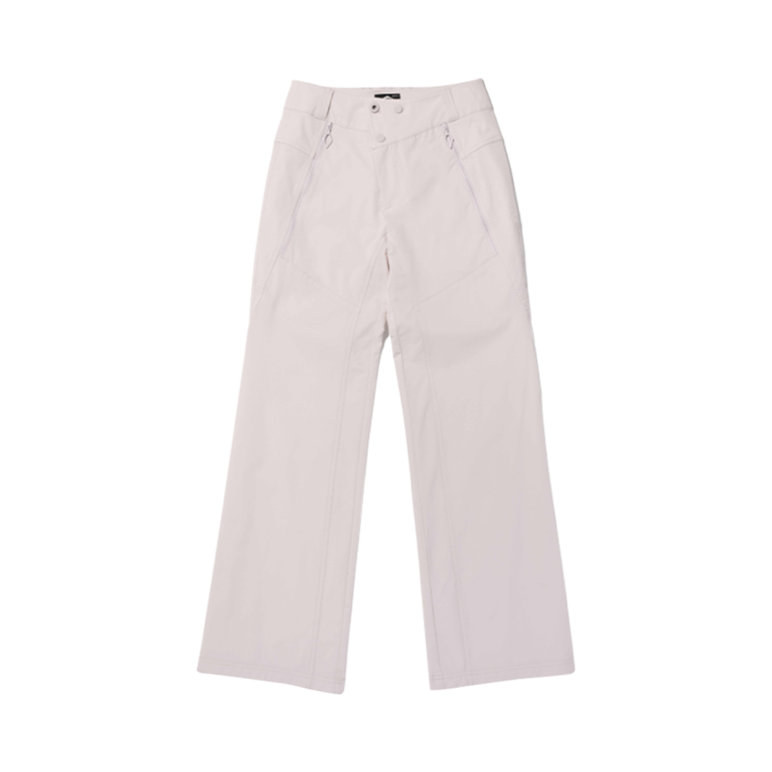 - (W) Mischief Nylon Baggy Slacks Light Pink Grey