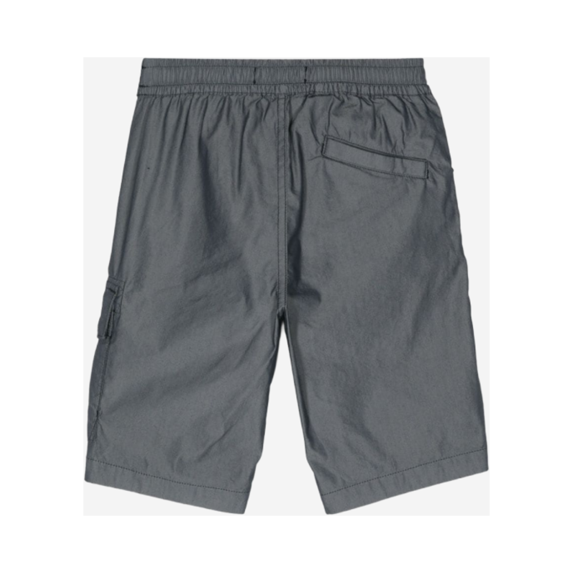 (키즈) 스톤 아일랜드 L0501 버뮤다 카고 쇼츠 네이비 블루 - 24SS((Kids) Stone Island L0501 Bermudas Cargo Shorts Navy Blue - 24SS) - 2