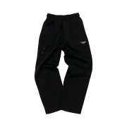 Undermycar Mu.101 Anti Fxxking Logo Play Basic Soft Pants Black