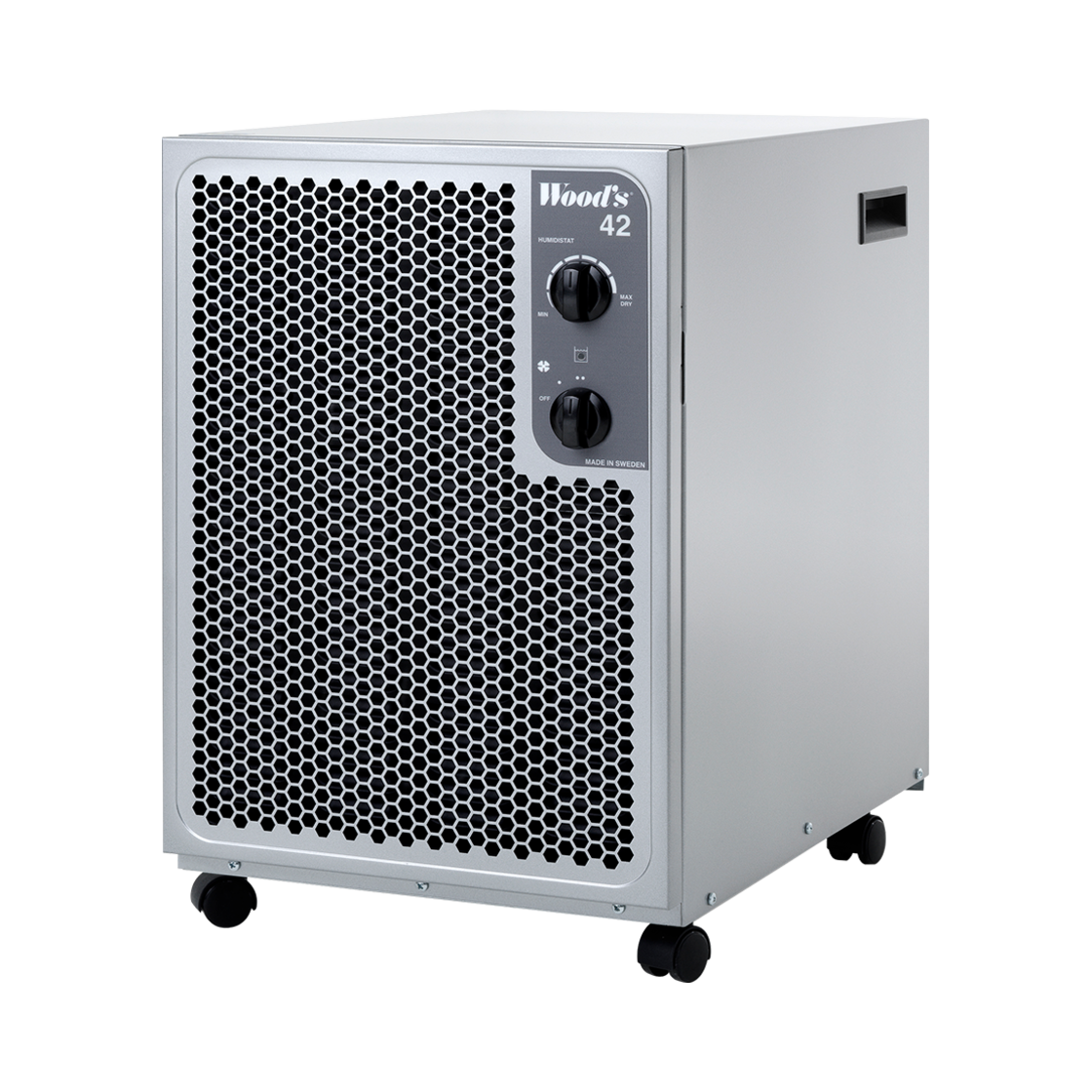 우즈 스웨덴 환경친화적 대용량 제습기 SW42FX 다크 그레이(Wood'S  Large Capacity Dehumidifier SW42FW Dark Gray)