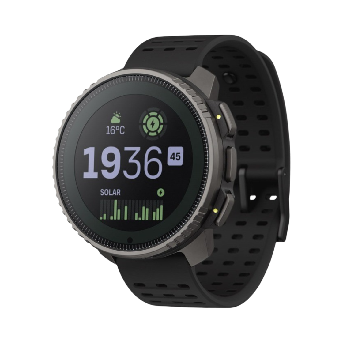 순토 버티컬 티타늄 솔라 49mm 티타늄 그레이드 5 블랙 (국내 정식 발매 제품)(Suunto Vertical Titanium Solar 49mm Titanium Grade 5 Black (Korean Ver.)) - 1