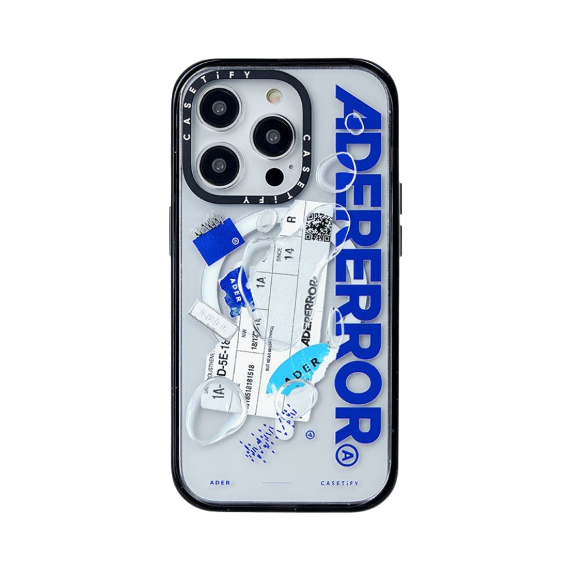 케이스티파이 x 아더에러 아이폰 스티커 맥세이프 케이스 클리어(Casetify x Ader Error iPhone Sticker Magsafe Case Clear)