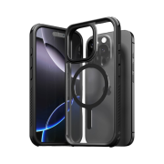 SINJIMORU MagSafe High Shield Bumper Case iPhone Black