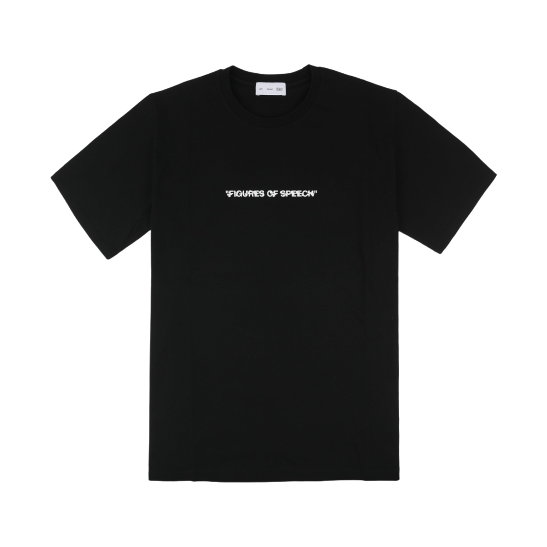 오프화이트 x 포스트 아카이브 팩션 피규어 오브 스피치 티셔츠 라이트 블랙(Off-White x Post Archive Faction Figures of Speech T-Shirt Right Black)