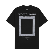 Wooyoungmi Frame Back Logo T-Shirt Black - 23SS