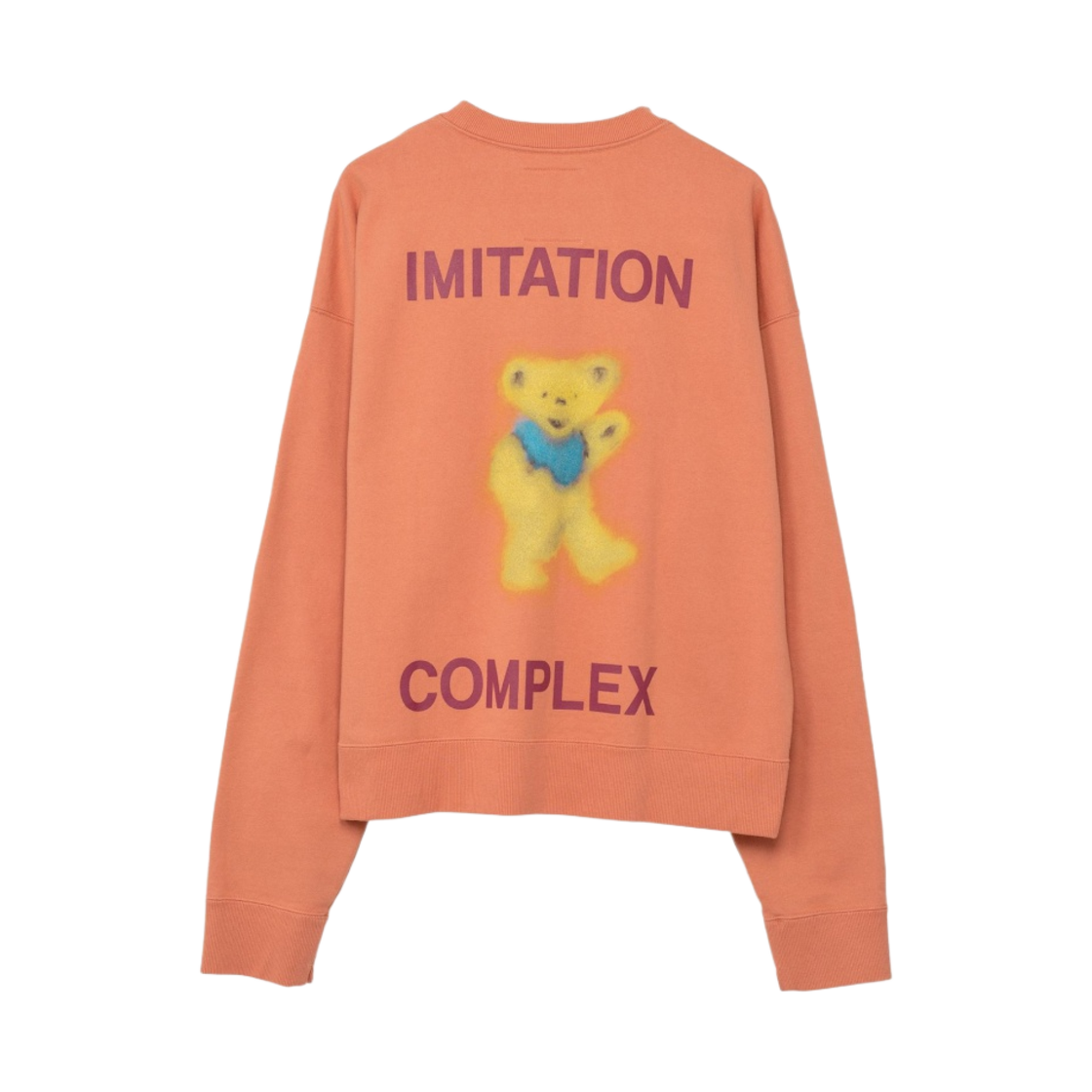 메종 미하라 야스히로 베어 프린티드 스웨트셔츠 오렌지(Maison Mihara Yasuhiro Bear Printed Sweatshirt Orange) - 2