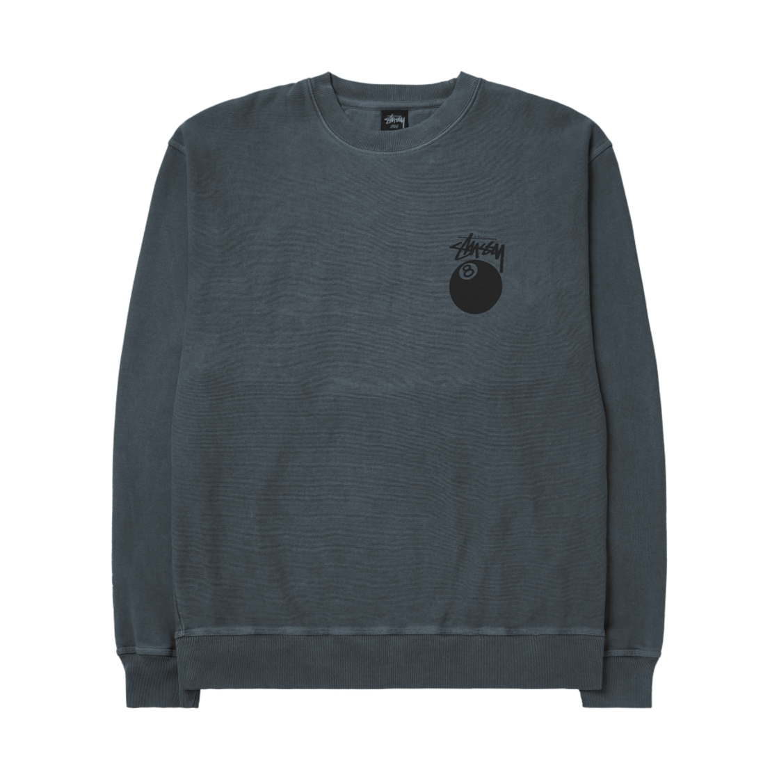 스투시 8볼 크루 피그먼트 다이드 네이비(Stussy 8 Ball Crew Pigment Dyed Navy) - 2