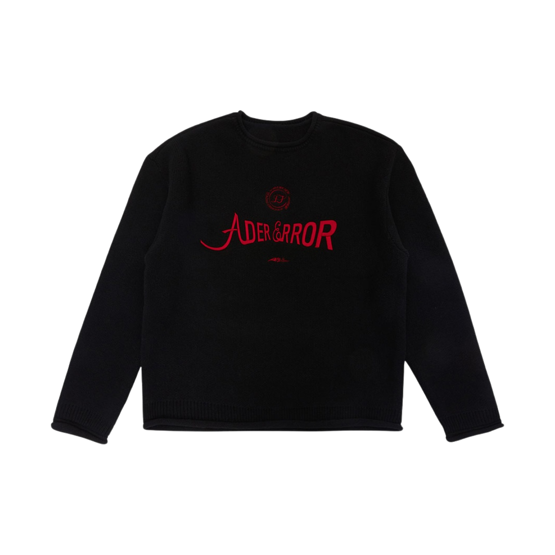 아더에러 베리프 로고 니트 느와르(Ader Error Verif Logo Knit Noir) - 1