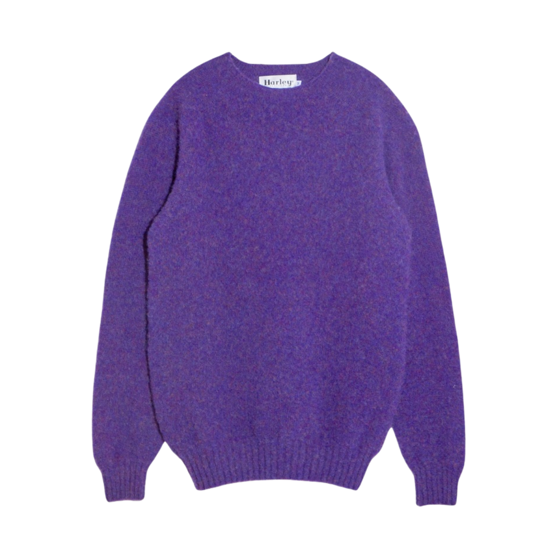할리 오브 스코틀랜드 쉐기 독 크루넥 스웨터 로얄 바이올렛