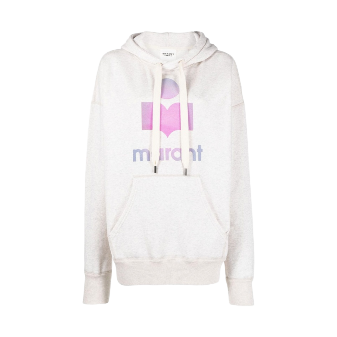 SW0001FA-A3M56E-23EC (W) Isabel Marant Mansel Oversized Hoodie Sweatshirt Ecru - 23FW