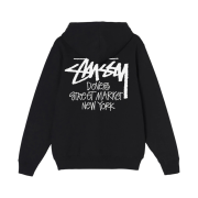 Stussy Stock DSM New York Hoodie Black 2022