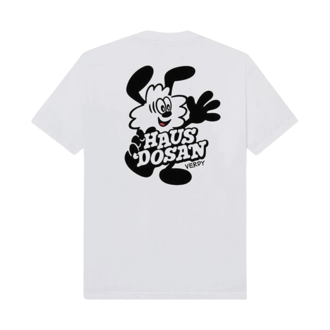 베르디 x 하우스 도산 티셔츠 화이트(Verdy x Haus Dosan T-Shirt White)