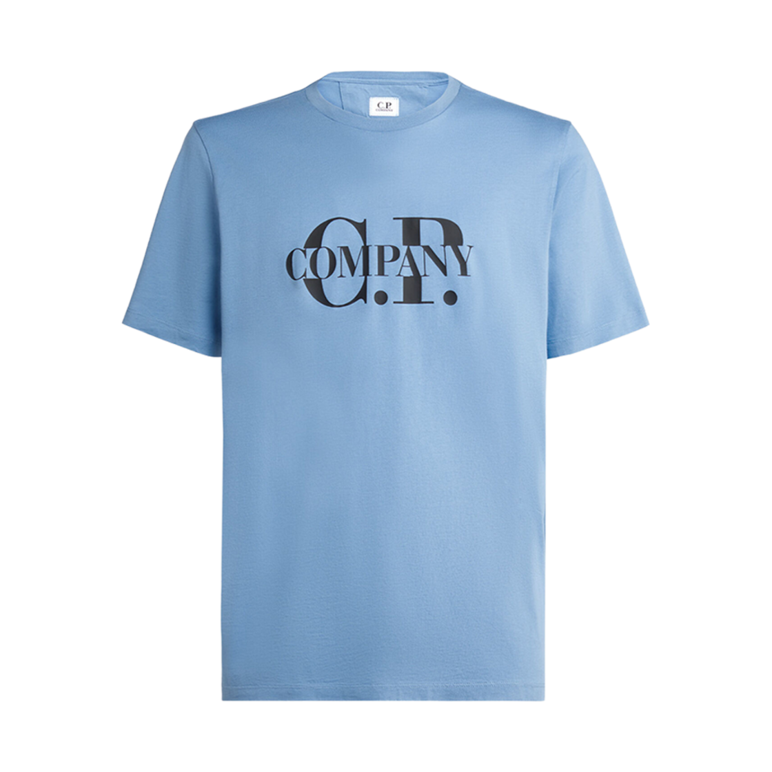 C.P. 컴퍼니 30/1 저지 로고 그래픽 티셔츠 리비에라 블루 - 23FW(C.P. Company 30/1 Jersey Logo Graphic T-Shirt Riviera Blue - 23FW) - 1