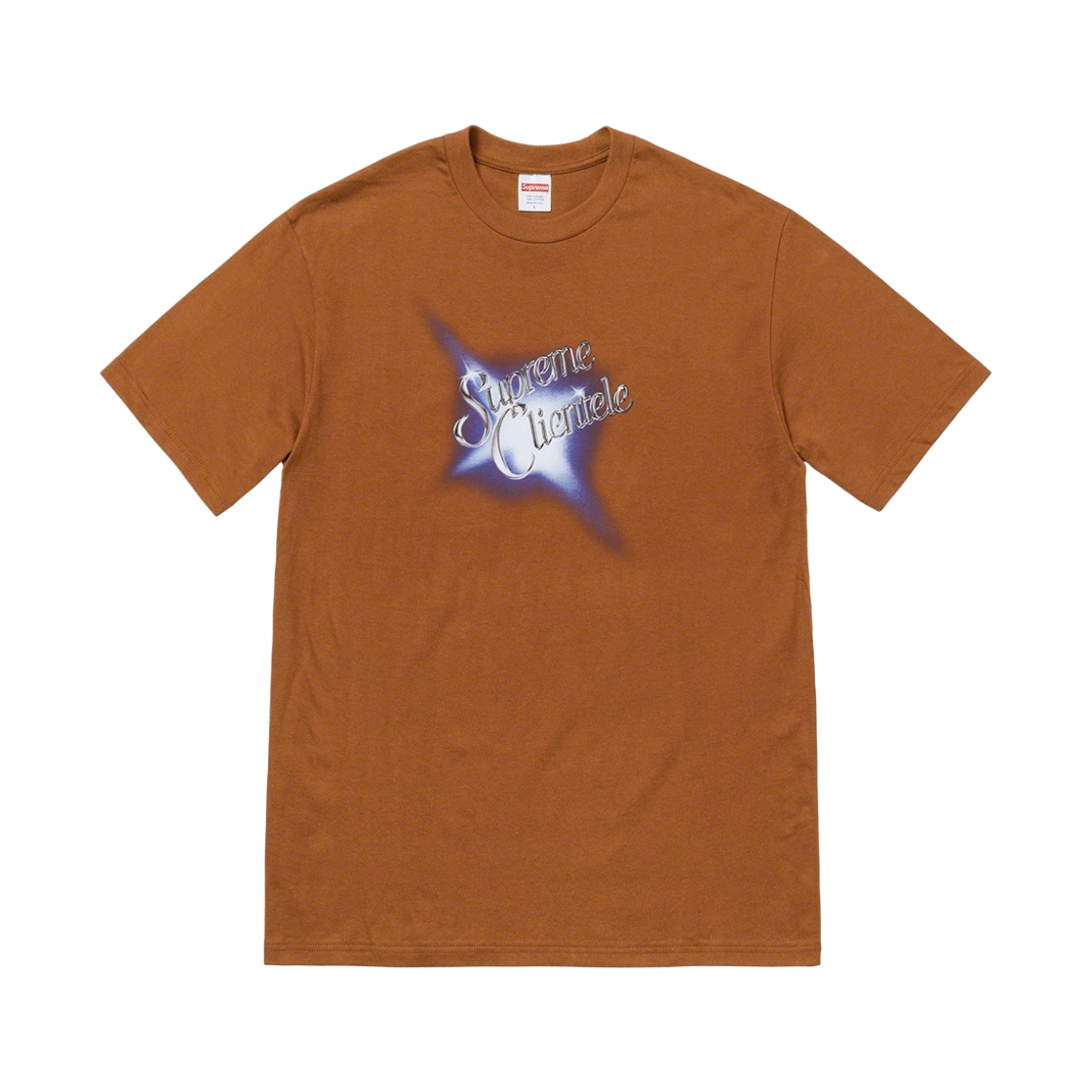 - Supreme Clientele T-Shirt Brown - 20FW