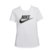 (W) Nike NSW Essential Logo T-Shirt White - Asia