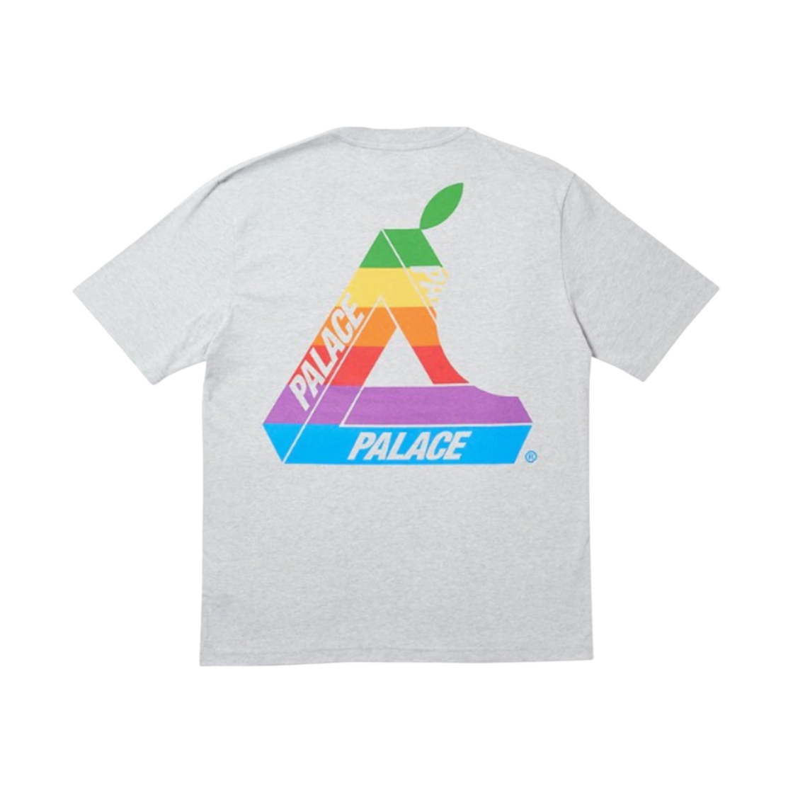 - Palace Jobsworth T-Shirt Grey Marl - 19SS
