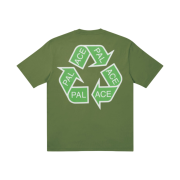 Palace P-Cycle T-Shirt Green - 21SS
