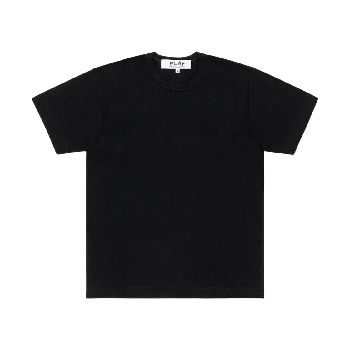 플레이 꼼데가르송 클래식 레드 하트 온 백 티셔츠 블랙(Play Comme des Garcons Classic Red Heart On Back T-shirt Black) - 2