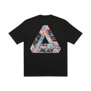 Palace Tri-Sticker Pack T-Shirt Black - 21FW