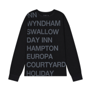 [KREAM 단독] Safarispot Highway Inn LS T-Shirt Black White