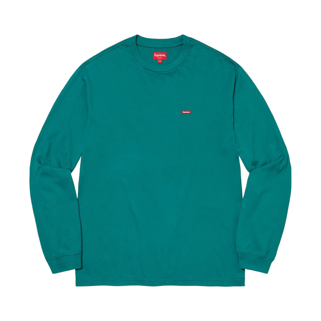 슈프림 스몰 박스 롱슬리브 티셔츠 틸 - 22SS(Supreme Small Box L/S T-Shirt Teal - 22SS) - 1