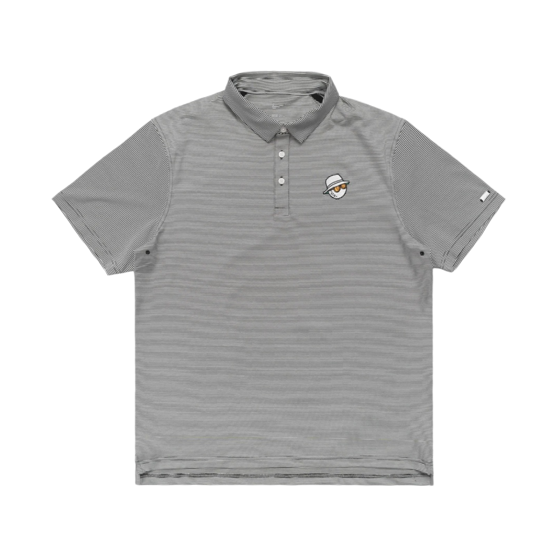 말본 골프 x 나이키 플레이어 CTRL 스트라이프 폴로 블랙(Malbon Golf x Nike Player CTRL Stripe Polo Black) - 1