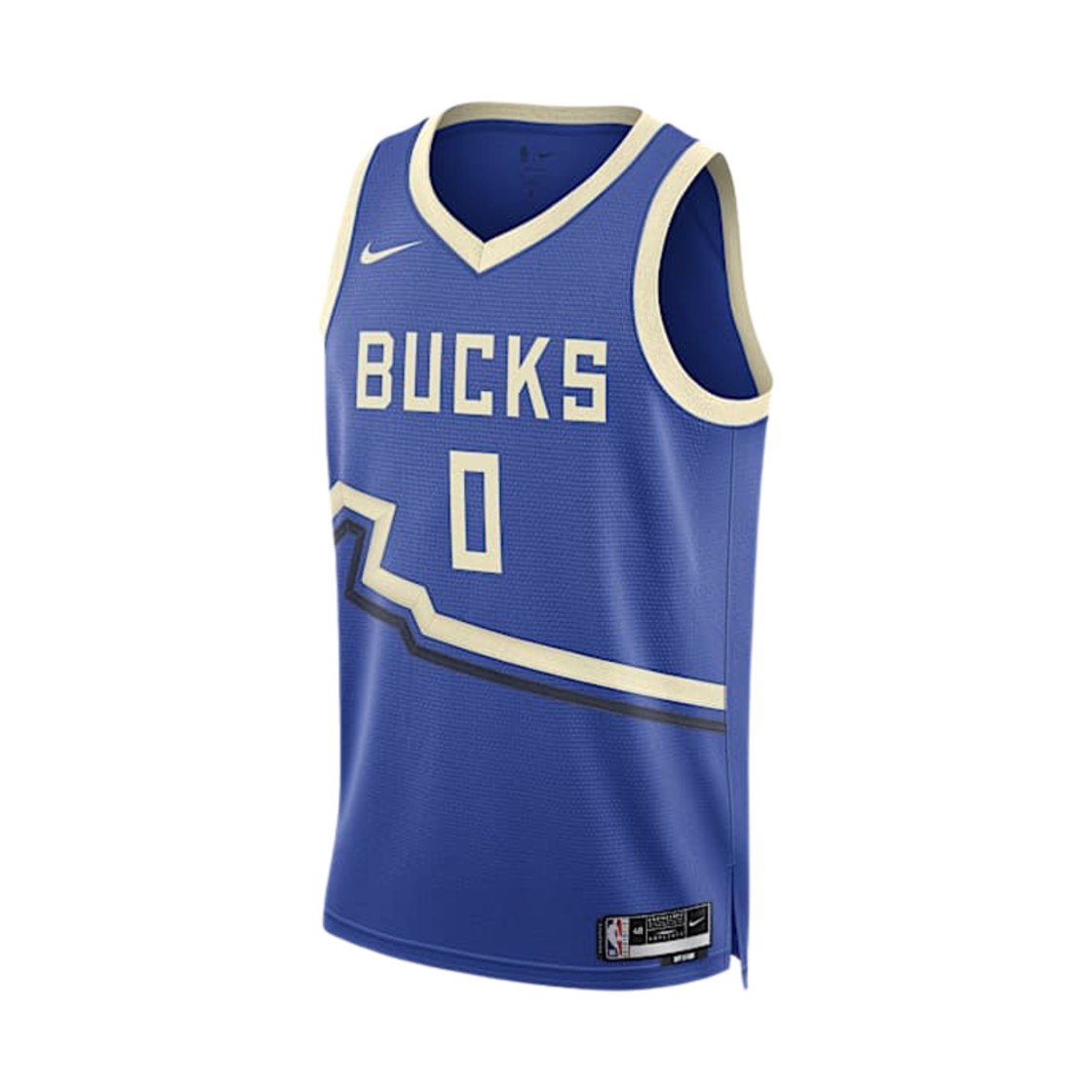 나이키 데미안 릴라드 밀워키 벅스 2024/25 시티 에디션 드라이핏 NBA 스윙맨 저지 게임 로얄(Nike  Damian Lillard Milwaukee Bucks 2024/25 City Edition Dri-Fit NBA Swingman Jersey Game Royal)