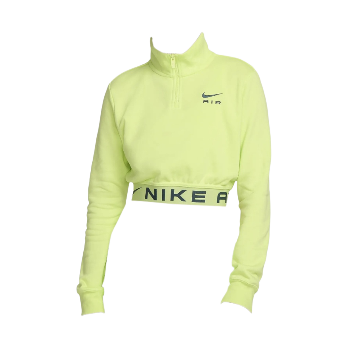 FB8068-736 (W) Nike NSW Air Fleece Top Light Lemon Twist - Asia