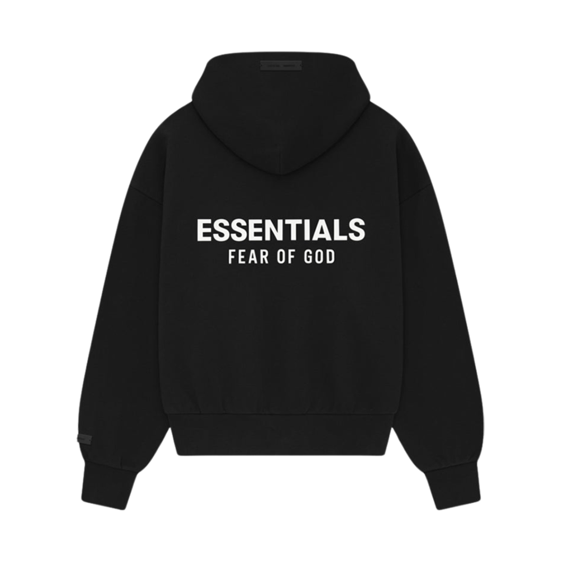 에센셜 클래식 후드 제트 블랙 - 25SS(Essentials Classic Hoodie Jet Black - 25SS)