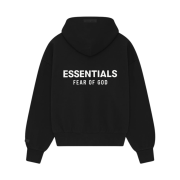 Essentials Classic Hoodie Jet Black - 25SS