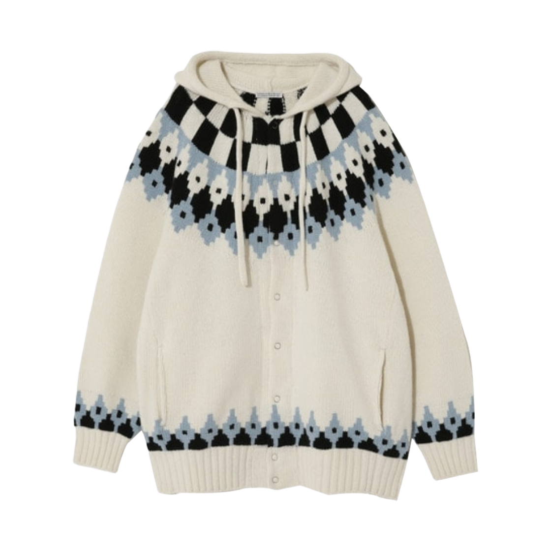 (W) 언더커버 x 프라그먼트 UC2C1901-1 블루종 오프 화이트((W) Undercover x Fragment UC2C1901-1 Blouson Off White)