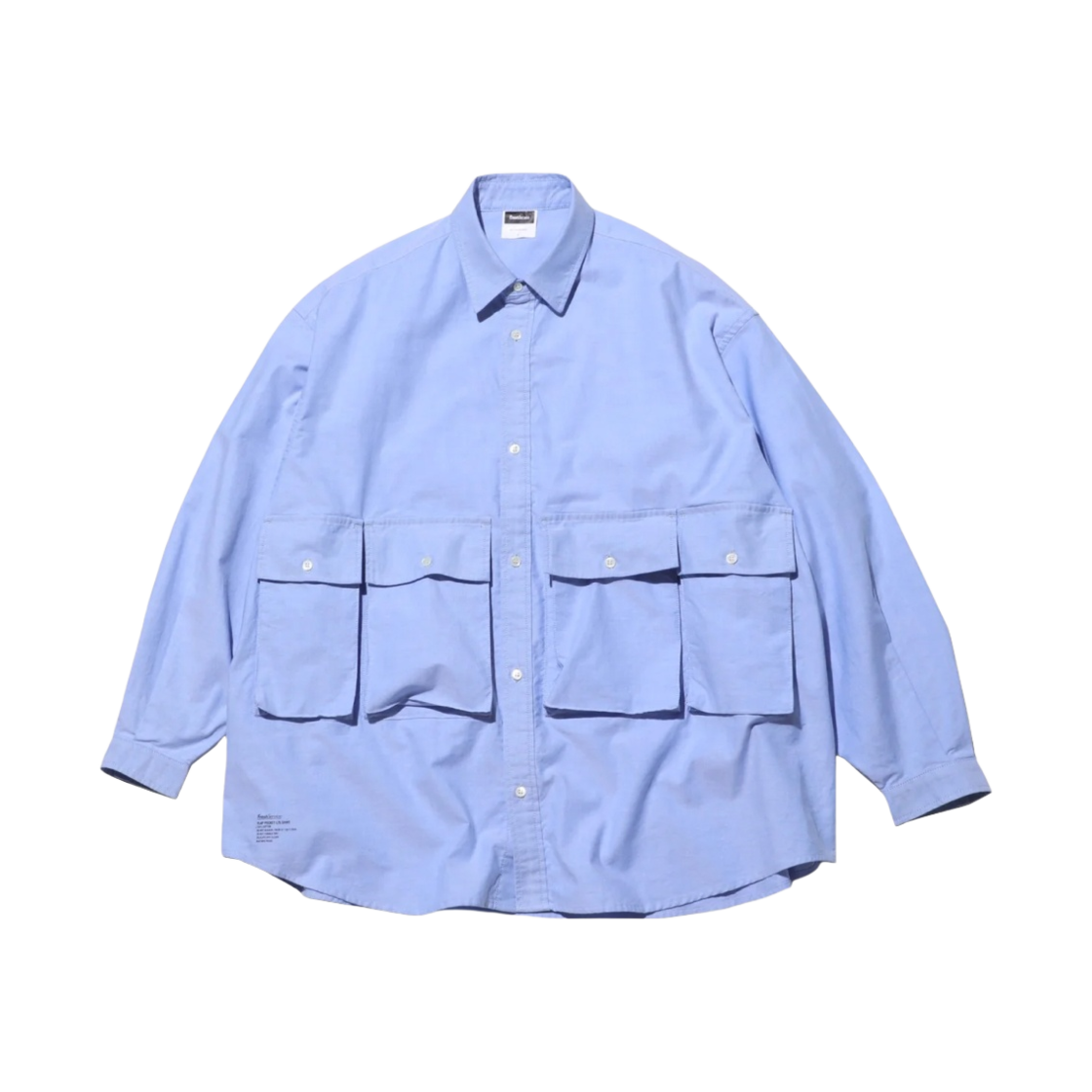 프레쉬 서비스 옥스포드 플랩 포켓 롱슬리브 셔츠 블루(Fresh Service Oxford Flap Pocket L/S Shirt Blue)
