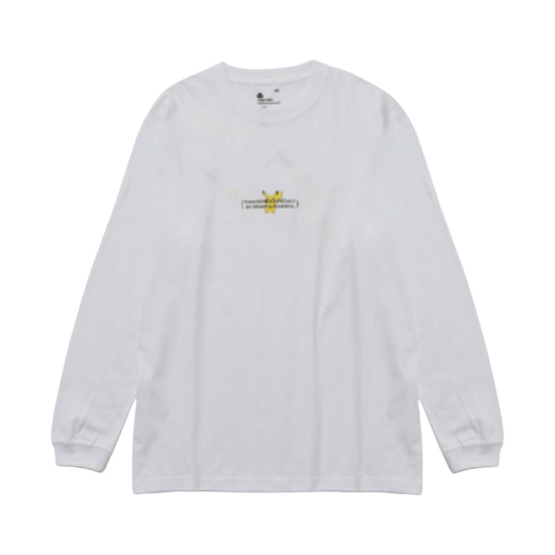 - Fragment x Pokemon Thunderbolt Project TBP 025 L/S T-Shirt Pikachu White