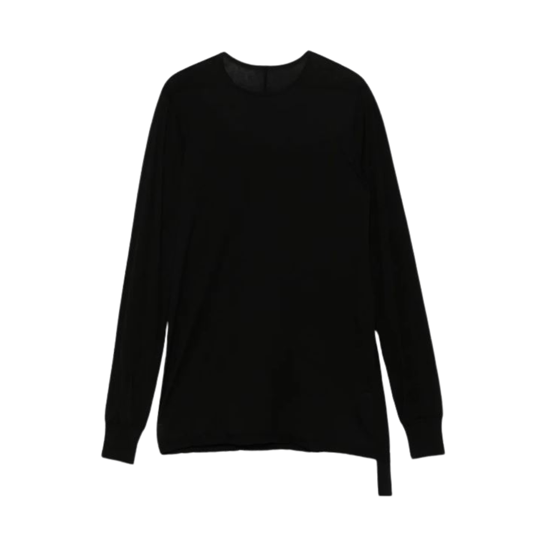 DU01E3260-BH-09 Rick Owens Drkshdw Level L/S T-Shirt Black
