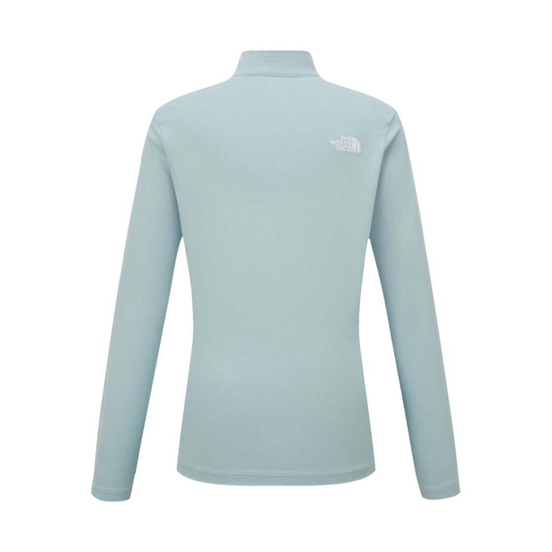 (W) 노스페이스 마운틴 플렉스 집 티셔츠 민트((W) The North Face Mountain Flex Zip T-Shirt Mint) - 2